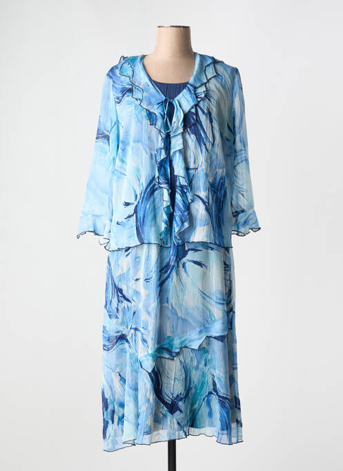 Set fustă albastru FRANCE RIVOIRE femeie