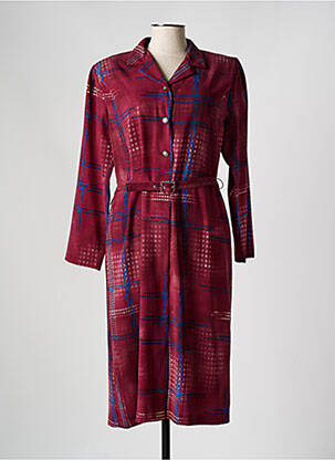 Rochie midi roșu FRANCE RIVOIRE femeie