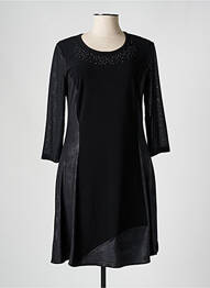 Rochie scurtă mâneci lungi mâneci lungi negru MERI & ESCA femme