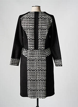 Rochie midi mâneci lungi mâneci lungi negru FRANCE RIVOIRE femeie