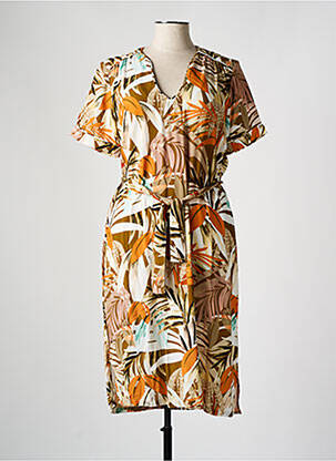 Rochie midi portocaliu CONCEPT K femeie