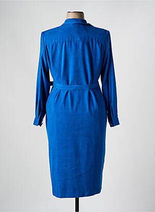 Rochie midi mâneci lungi mâneci lungi albastru CHARLES GUITARD femeie