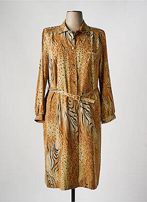 Rochie midi bej IMPULSION femeie