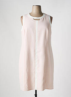 Rochie midi roz FRANCE RIVOIRE femeie