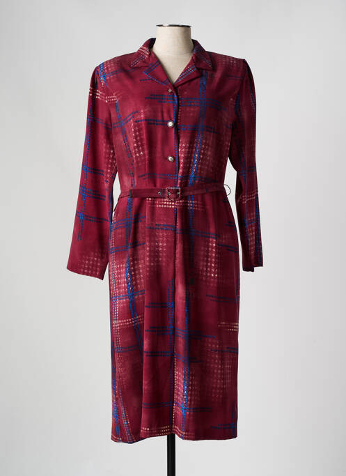 Rochie midi roșu FRANCE RIVOIRE femeie