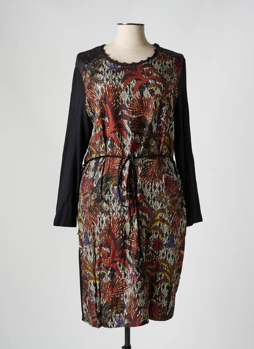 Rochie midi negru GRIFFON femeie