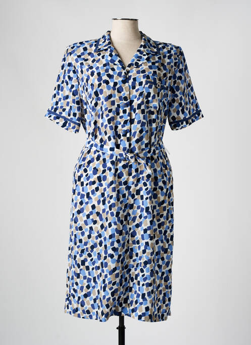 Rochie midi albastru FRANCE RIVOIRE femeie