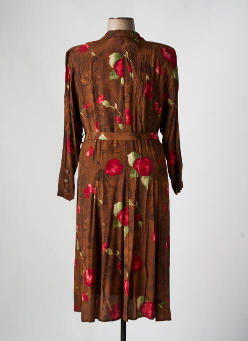 Rochie midi maro GUITARD femeie