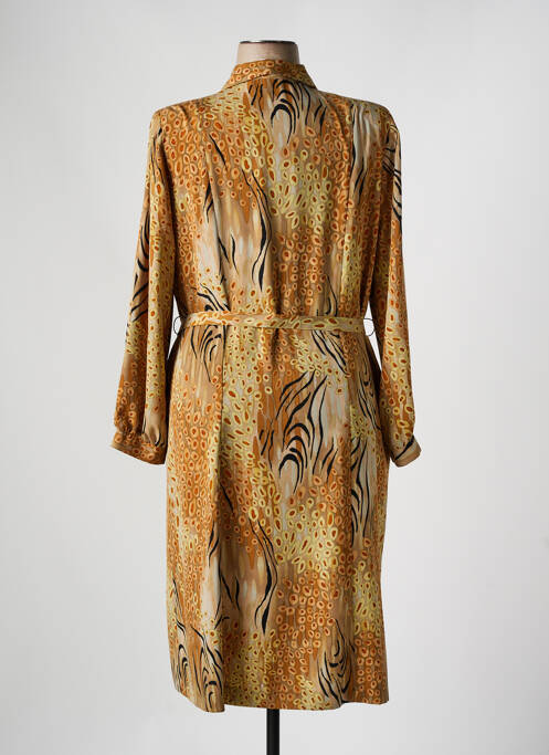 Rochie midi mâneci lungi mâneci lungi bej IMPULSION femme