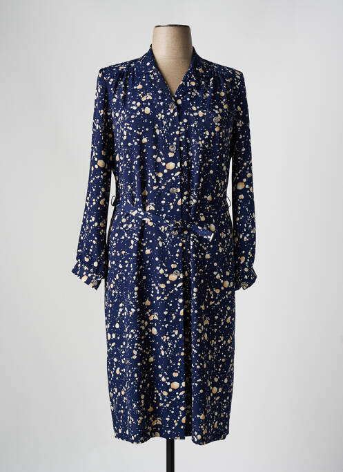 Rochie midi albastru FRANCE RIVOIRE femeie