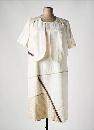 Set rochie alb FRANCE RIVOIRE femeie