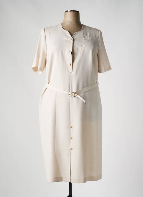 Rochie midi bej IMPULSION femeie