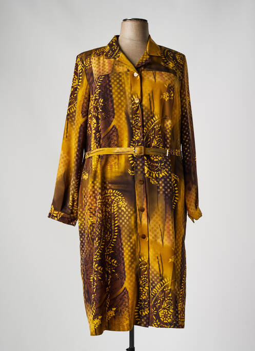 Rochie lungă galben FRANCE RIVOIRE femeie