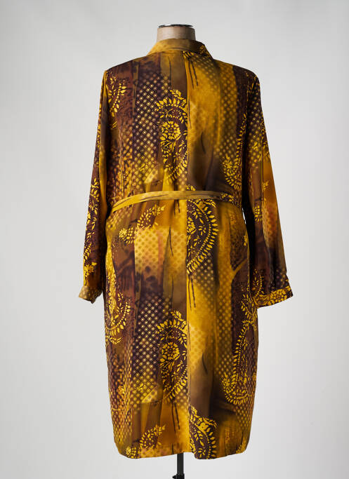 Rochie lungă galben FRANCE RIVOIRE femeie