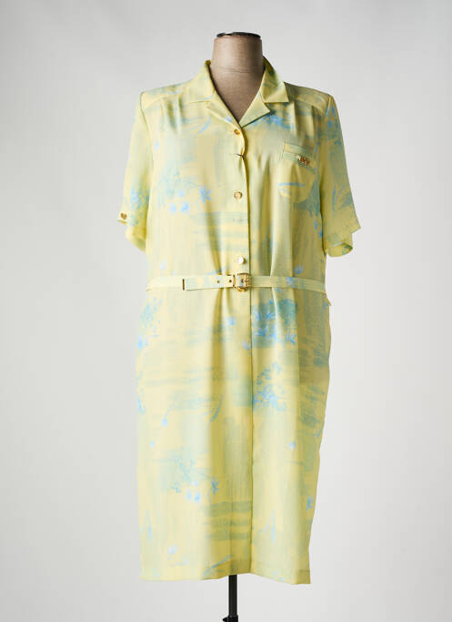 Rochie midi galben IMPULSION femeie