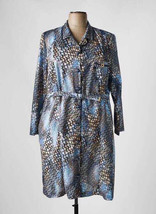 Rochie midi albastru FRANCE RIVOIRE femeie