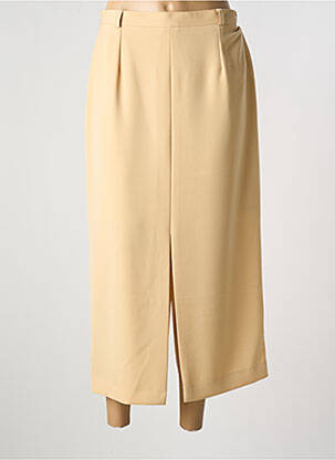 Fustă lungă bej SARAH B femeie