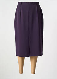 Fustă midi croială dreaptă violet SARAH B femme