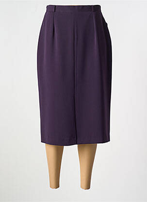 Fustă midi violet SARAH B femeie