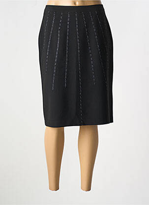 Fustă midi negru GRIFFON femeie