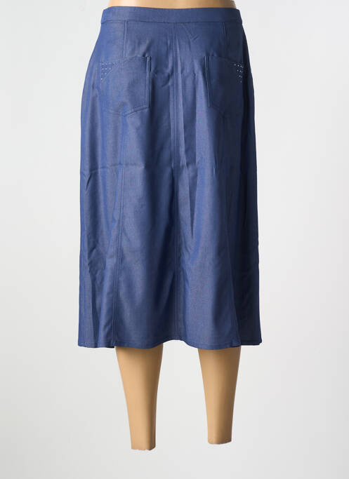 Fustă midi albastru FRANCE RIVOIRE femeie