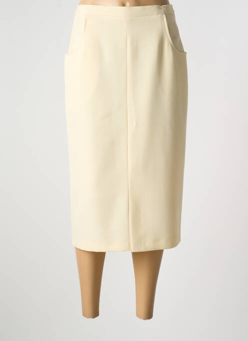 Fustă midi bej FRANCE RIVOIRE femeie