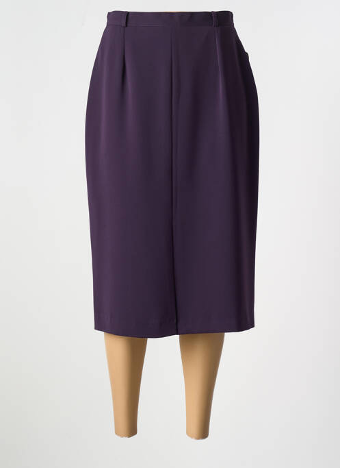 Fustă midi violet SARAH B femeie
