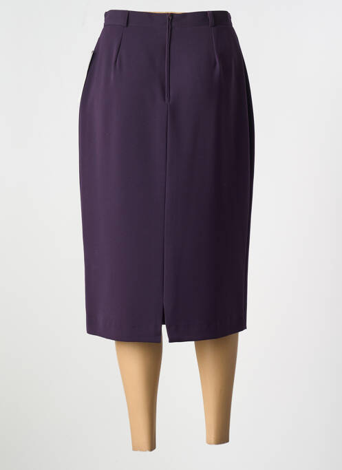 Fustă midi violet SARAH B femeie