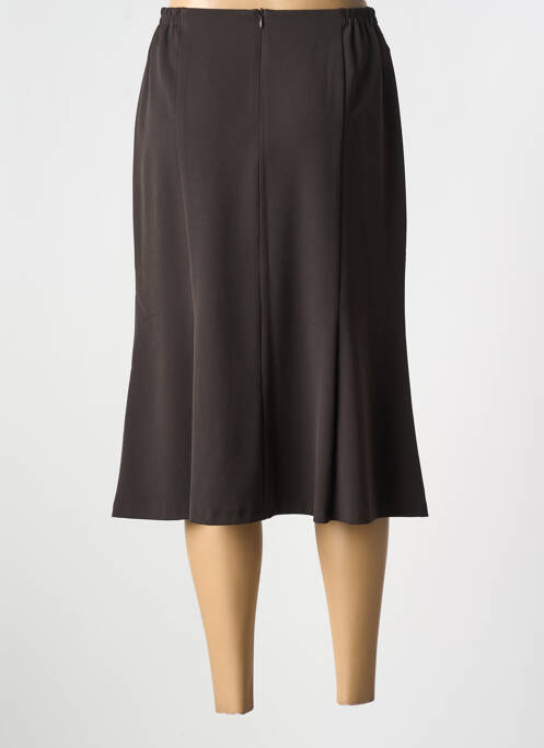 Fustă midi maro FRANCE RIVOIRE femeie