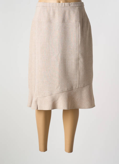 Fustă midi bej GUY DUBOUIS femeie