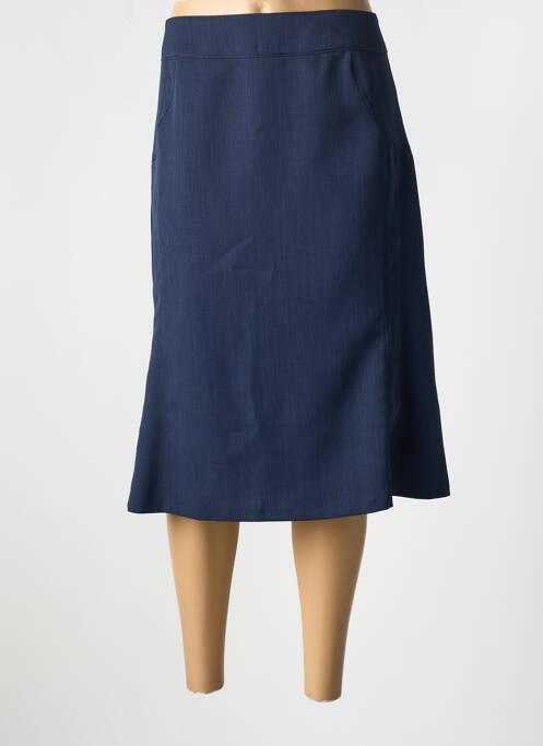 Fustă midi albastru FRANCE RIVIERE femeie