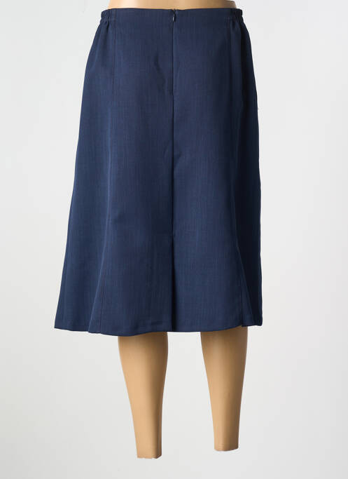 Fustă midi albastru FRANCE RIVIERE femeie