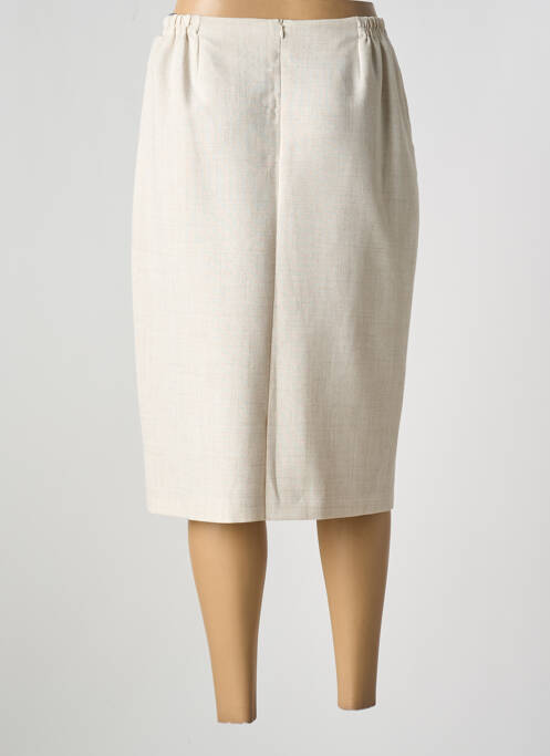 Fustă midi bej GUY DUBOUIS femeie