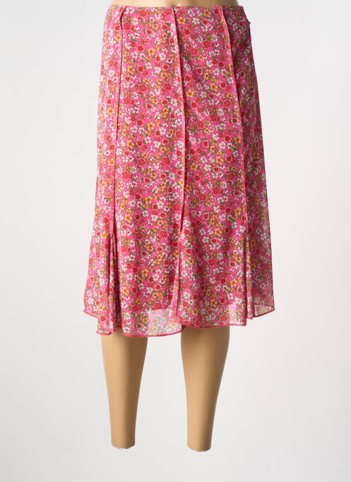 Fustă midi roz GRIFFON femeie