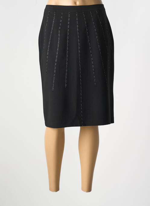 Fustă midi negru GRIFFON femeie