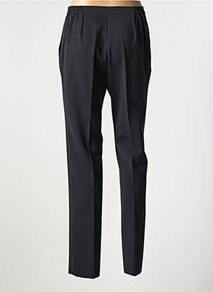 Pantalon drept talie elastică negru GRIFFON femeie