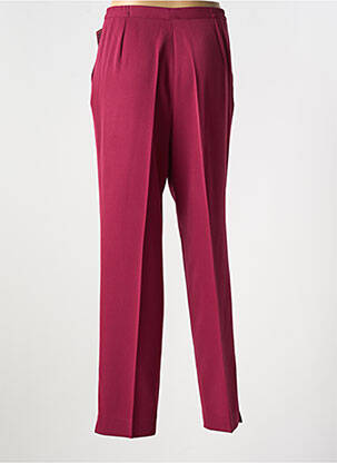 Pantalon drept talie elastică roșu FRANCE RIVOIRE femeie