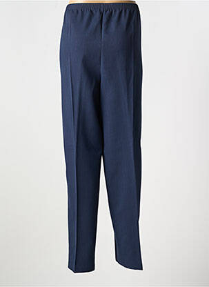Pantalon drept talie elastică albastru GRIFFON femeie