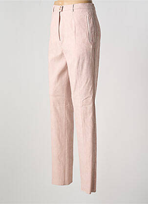 Pantalon drept roz KARTING femeie