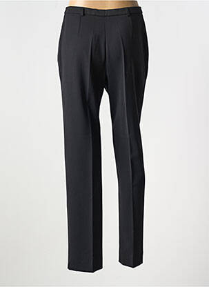 Pantalon drept talie elastică negru FRANCE RIVOIRE femeie