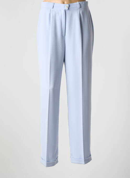 Pantalon drept albastru SARAH B femeie