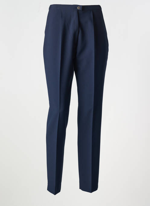 Pantalon drept albastru FRANCE RIVOIRE femeie