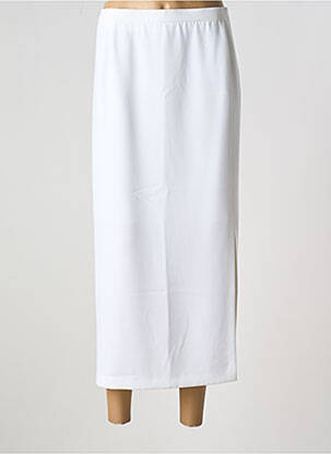 Fustă midi alb GUITARD femeie