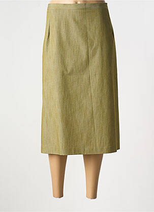 Fustă midi verde FRANCE RIVOIRE femeie