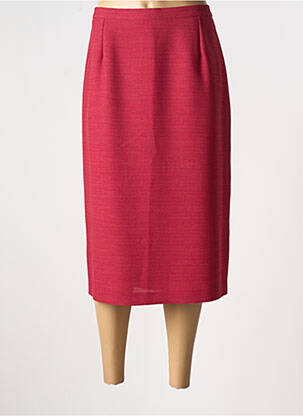 Fustă midi roșu FRANCE RIVOIRE femeie
