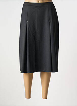 Fustă midi negru GRIFFON femeie