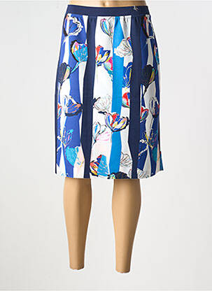 Fustă midi albastru FRANCE RIVOIRE femeie