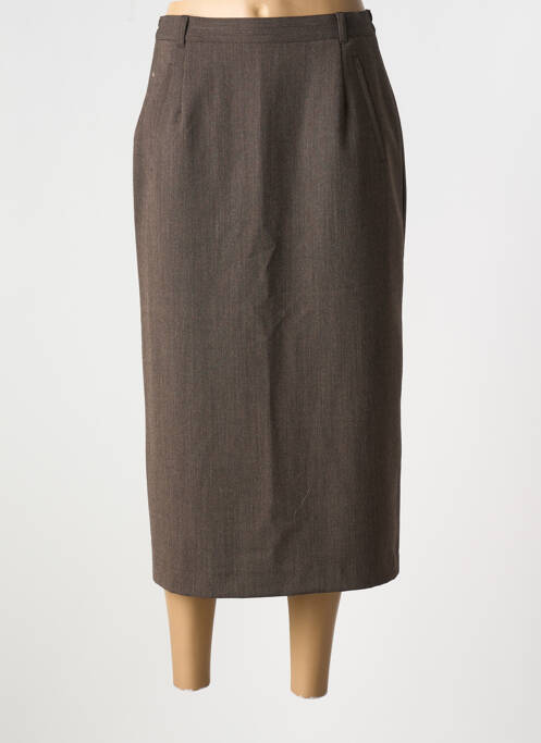 Fustă midi maro PAUSE CAFE femeie