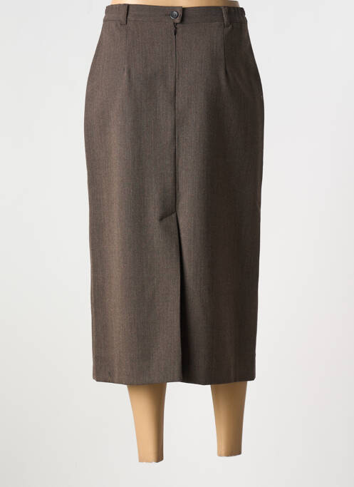 Fustă midi maro PAUSE CAFE femeie