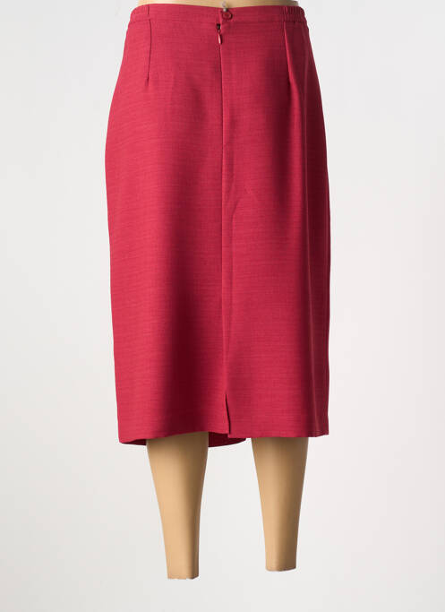 Fustă midi roșu FRANCE RIVOIRE femeie